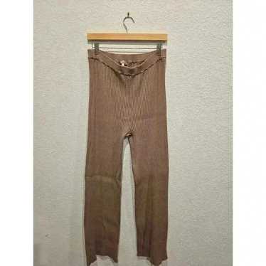 Guess Wide Rib, Wide Leg Lounge Pants Sz Extra Lar