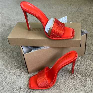 Steve Madden Women's Orange Stiletto Heels