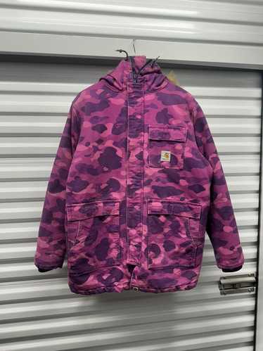 Carhartt a bathing ape ジャケット 201408171826481.JPG