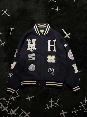 FTP HUF Varsity Jacket スタジャン　ジャケット HUF x FTP Varsity Jacket