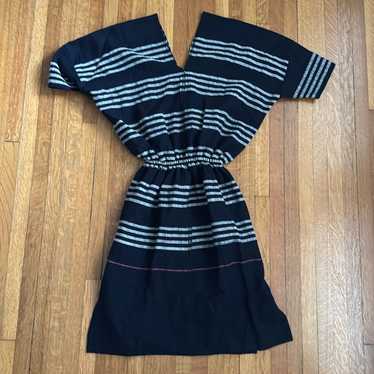 【LEMLEM】jemari fringed ストライプ cotton-blend coverup lemlem Jemari Cotton Blend Cover-Up Caftan Dress | Nordstrom