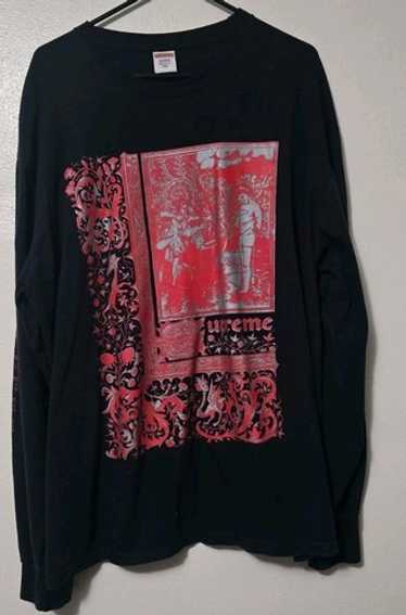 トップス Supreme Saint Sebastian L/S XL Supreme Saint Sebastian L/S Tee Black Men's - SS24 - US