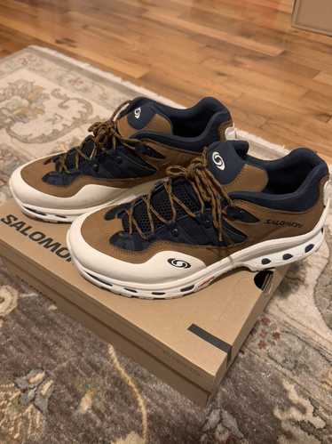 【関税込み】Salomon タン＆ネイビー XT-QUEST 2 スニーカー 関税込み】Salomon タン＆ネイビー XT-QUEST 2 スニーカー