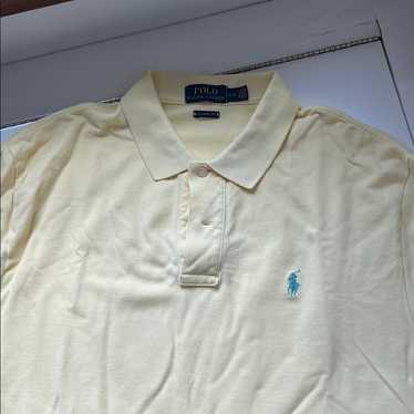 Polo By Ralph Lauren Yellow Classic Polo Shirt - image 1