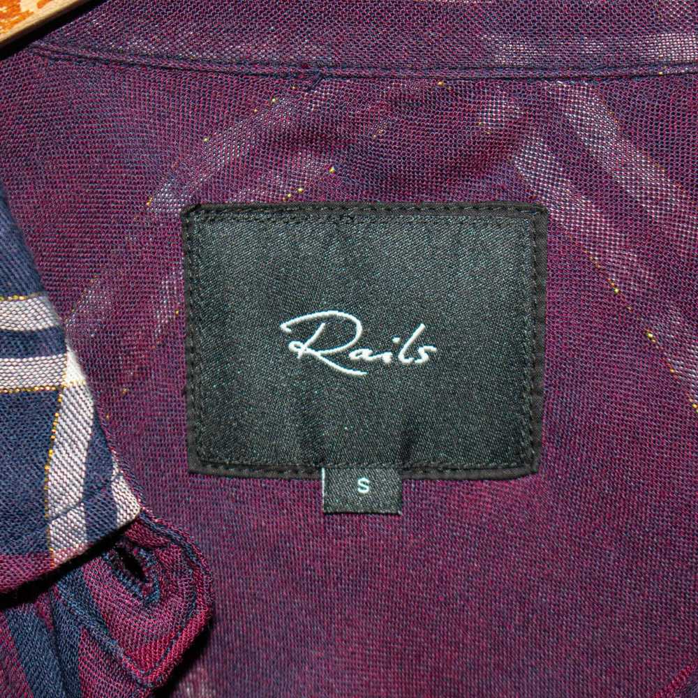 Rails Rails Size Small Gemini Button up Flannel S… - image 2