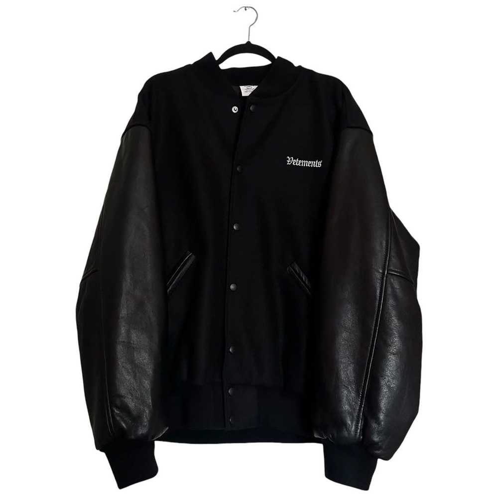 Vetements Vetements Rammstein College Bomber Jacket F/W 21