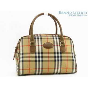 バッグ BURBERRY level check mini Boston bag s-l400.jpg