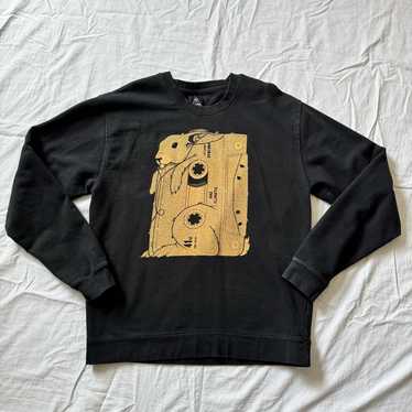 Upper Playground Graphic Sweatshirt, Rabbit/Casset