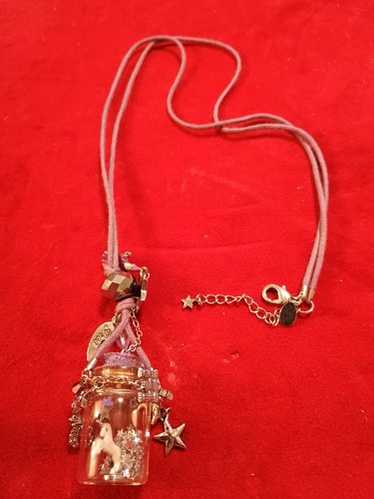 Kirks Folly Unicorn Bottle Necklace
