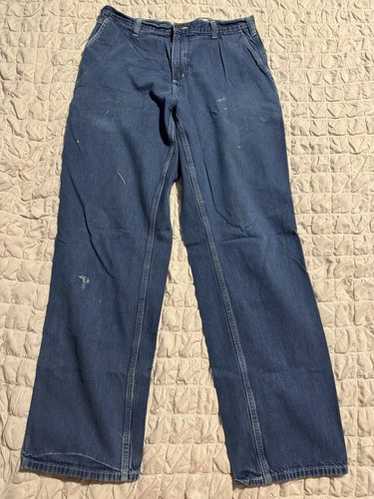 90〜00s Carhartt painter denim pants Vintage 90s Carhartt Denim Jeans Size 38 X 36 / Carpenter