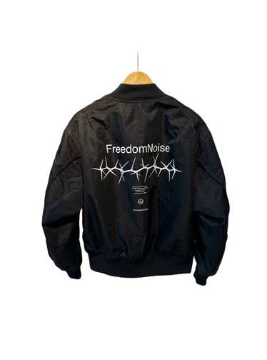 Freedom Noise MA-1 フライトジャケット ブラックGUとのコラボ Japanese Brand × Undercover Undercover “Freedom Noise” GU