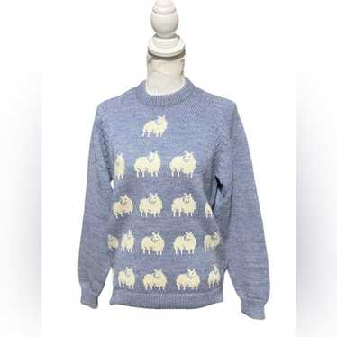Vintage wool sheep print - Gem