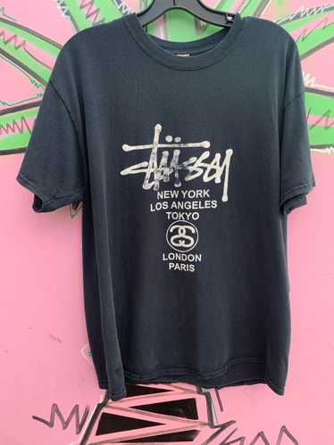 美品　00s STUSSY SPORT Parker y2k usa製 Vintage STUSSY SPORT Made in USA Embroidery Big Logo on Back