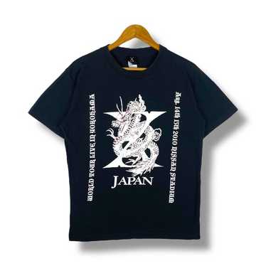 X JAPAN Short Sleeve T-Shirt: World Tour Yokohama Arena