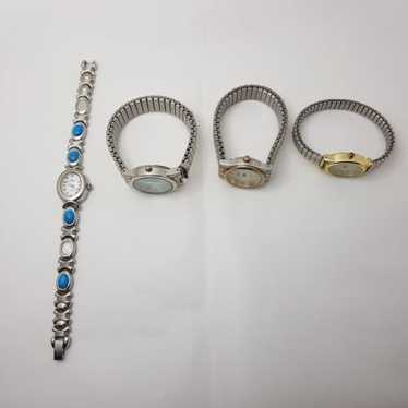 Lot Of 4 Watchs All Have NEW BATTERY