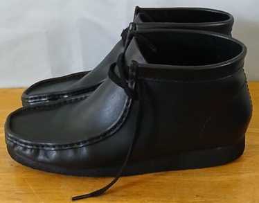 Clarks wallabee black leather - Gem