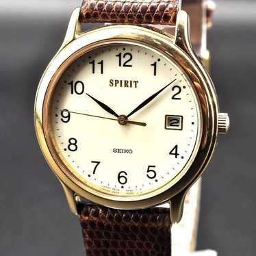 SEIKO DOLCE Quartz 5E32-6A70 man watch case no.396669 , made