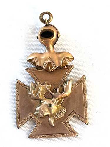 アンティーク LOOM（Loyal Order of Moose）ペンダント アンティーク LOOM（Loyal Order of Moose）ペンダント