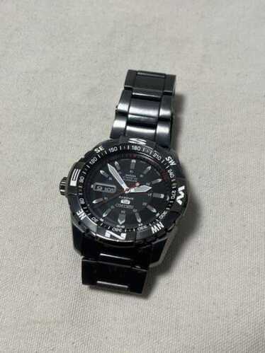 セイコー 5スポーツ自動巻き 腕時計 ブラック7S36-04L0 Seiko 5 sports 7s36-04m0 - Gem