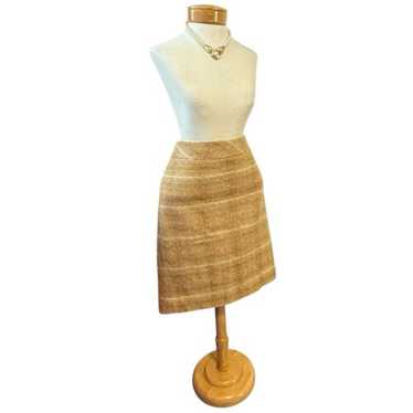 Vintage J. Crew The Pencil Skirt Wool Blend Retro 