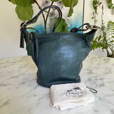 Coach Olive Green Leather Bleecker Bucket Bag Coach | TLC