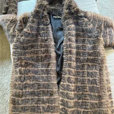 Supreme faux fur coat - Gem