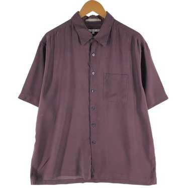 トップス 90's PERRY ELLIS silk shirt \"purple!!\" s-l500.jpg