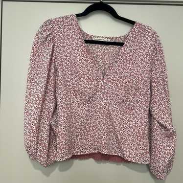 Abercrombie and Fitch floral blouse