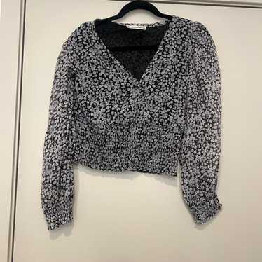 Abercrombie and Fitch floral blouse