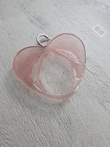 アクセサリー COACH Pink double heart keychain charm アクセサリー COACH Pink double heart keychain charm COACH