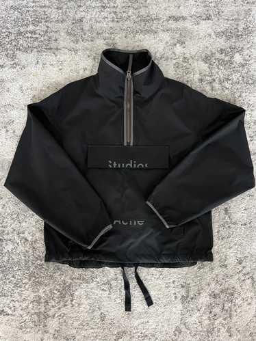 トップス Acne Studios / Half Zip Polo Miu Miu Polo Sweater in Blue | FWRD