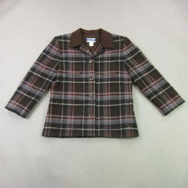 Pendleton Jacket Womens 2 Button Up Long Sleeve Pl