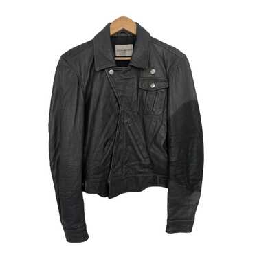 Emporio Armani Leather jacket レザー　ジャケット A Rare Emporio Armani Leather Jacket (2008 Collection) Size