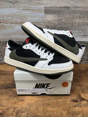 Size 9 - Jordan 1 Retro OG x Travis Scott Low Oliv