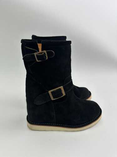 靴 MIHARA YASUHIRO - lace up engineer boots MiharaYasuhiro AW08 Triple-Layered Zip Leather Engineer
