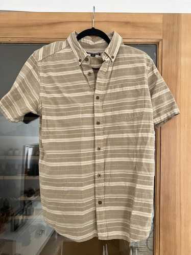patagonia mens short sleeve button down medium