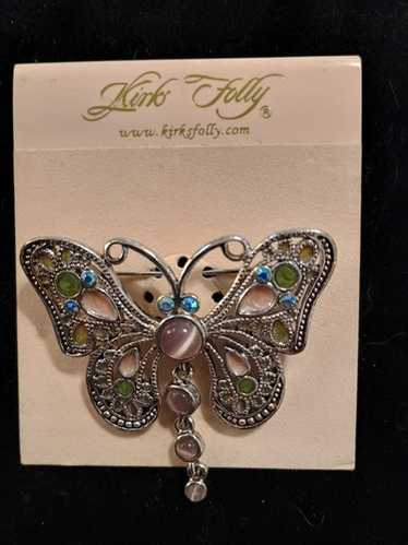 Kirks Folly Butterfly Brooch