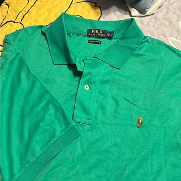 Polo By Ralph Lauren Green Classic Polo Shirt - image 1