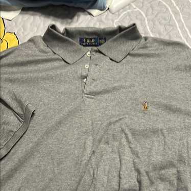 Polo By Ralph Lauren Gray Classic Polo Shirt - image 1