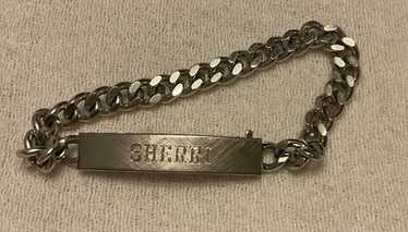 Vintage speidel rhodium electroplate - Gem