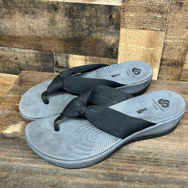 Cloudsteppers By Clarks Sandals Womens Black Size 