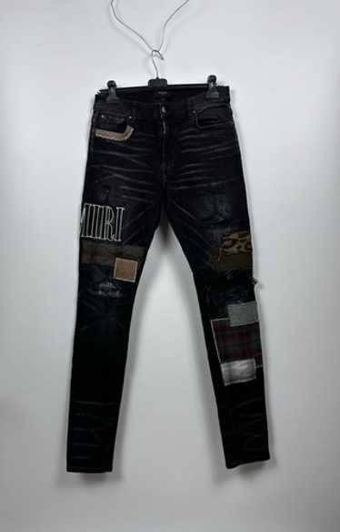 Amiri grunge patch jeans - Gem