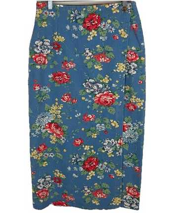 スカート Vintage Vivaldi blue denim pencil skirt スカート Vintage Vivaldi blue denim pencil skirt 80's