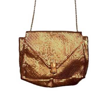 Vintage 1950s Gold Mesh Purse Whiting And Davis