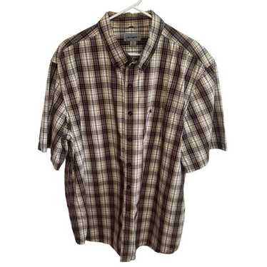 Carhartt Plaid Short Sleeve Button Up