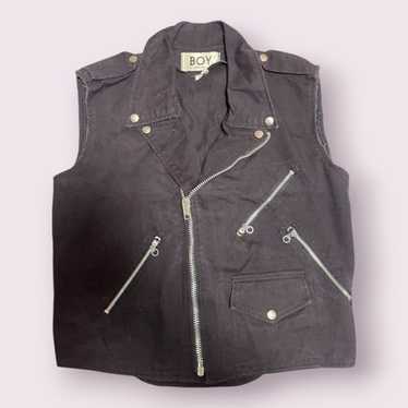 boy london 80s-90s ノースリーブのショートデニムジャケット boy london 80s-90s ノースリーブのショートデニムジャケット