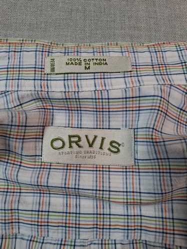 Orvis Button Up short sleeve Shirt Medium Multicol