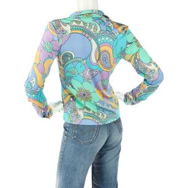 Vintage 70s Psychedelic Boho Festival Top