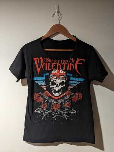 Bullet For My Valentine バンドT 2010 TOUR Vintage T Shirt Bullet For My Valentine - Gem