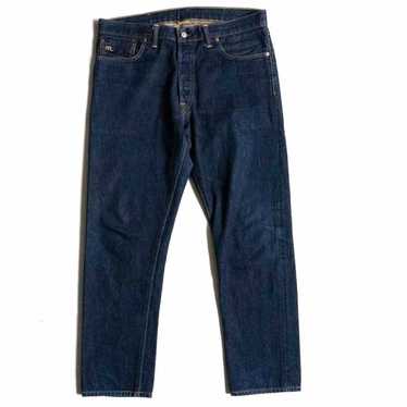 RRL Slim narrow 31×32 RRL Slim Fit Selvedge Denim Jeans - Ridgeway Wash | Jeans
